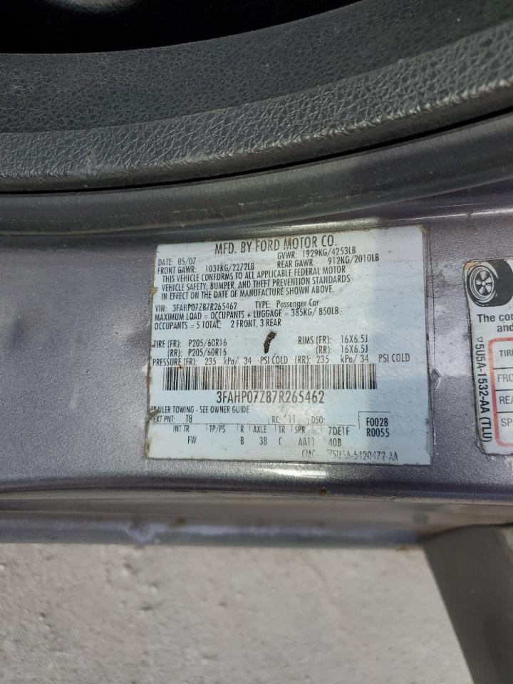 2007 FORD FUSION SE photo 23