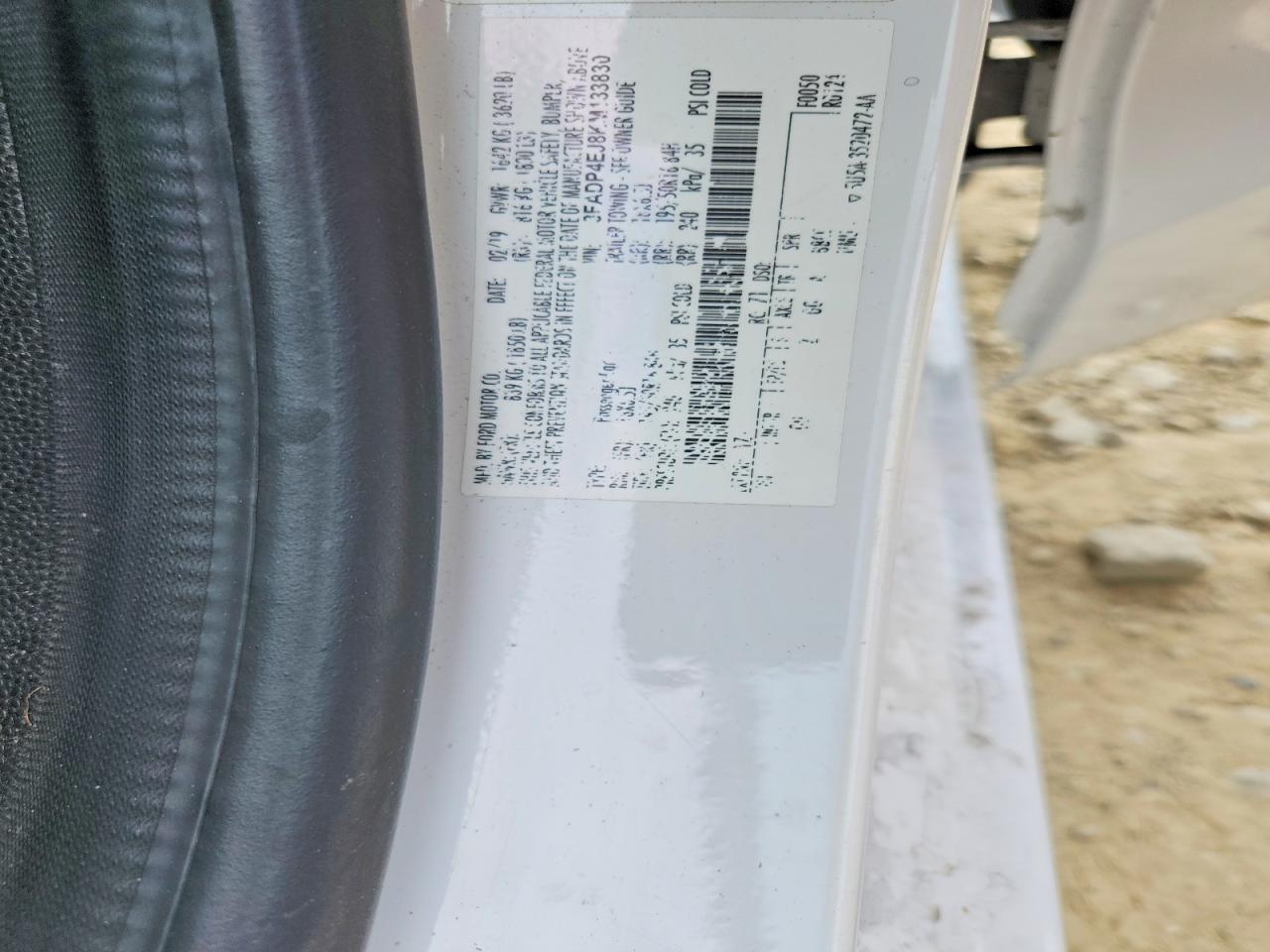 2019 FORD FIESTA SE photo 13