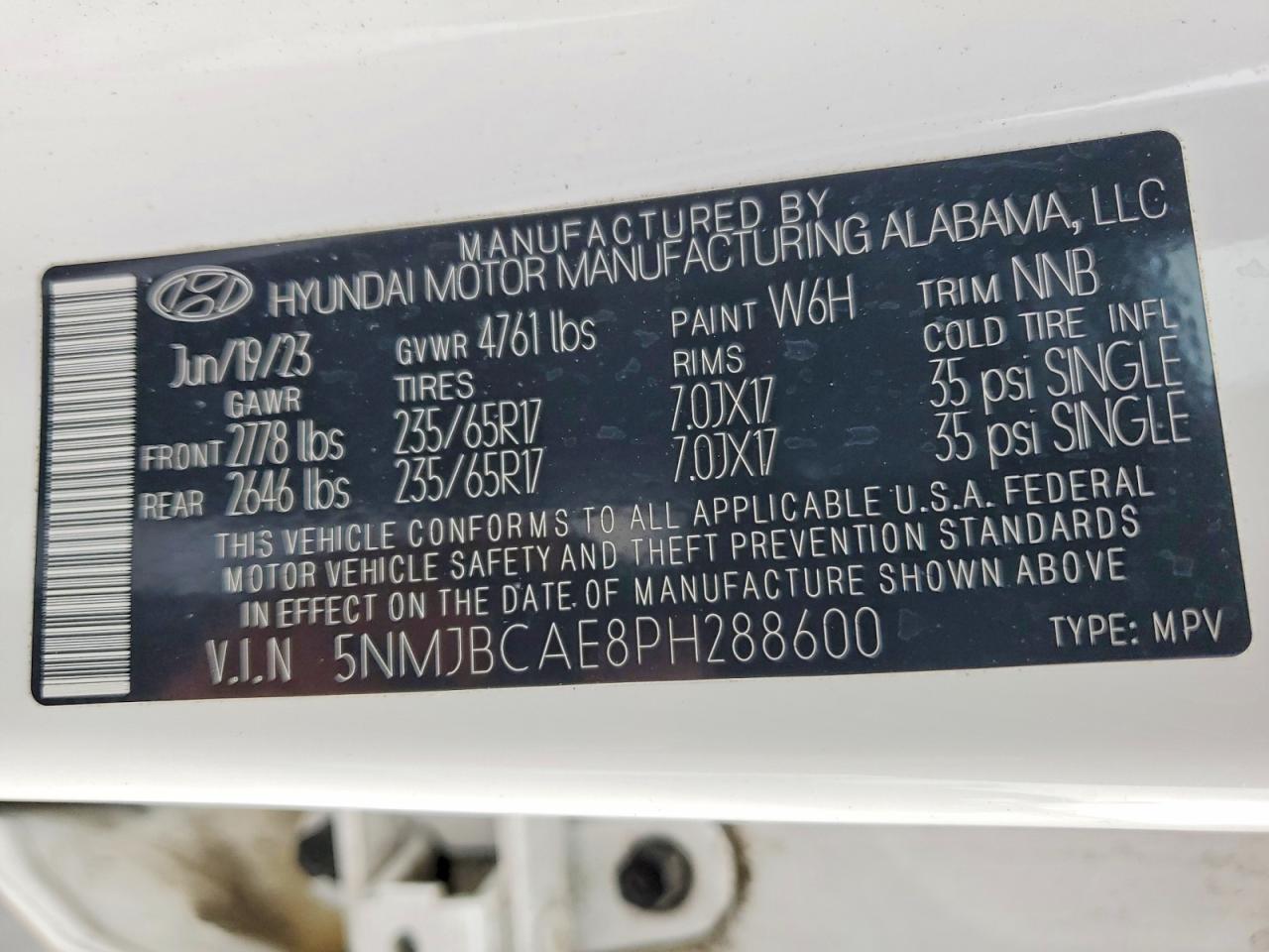 2023 HYUNDAI TUCSON SEL photo 14