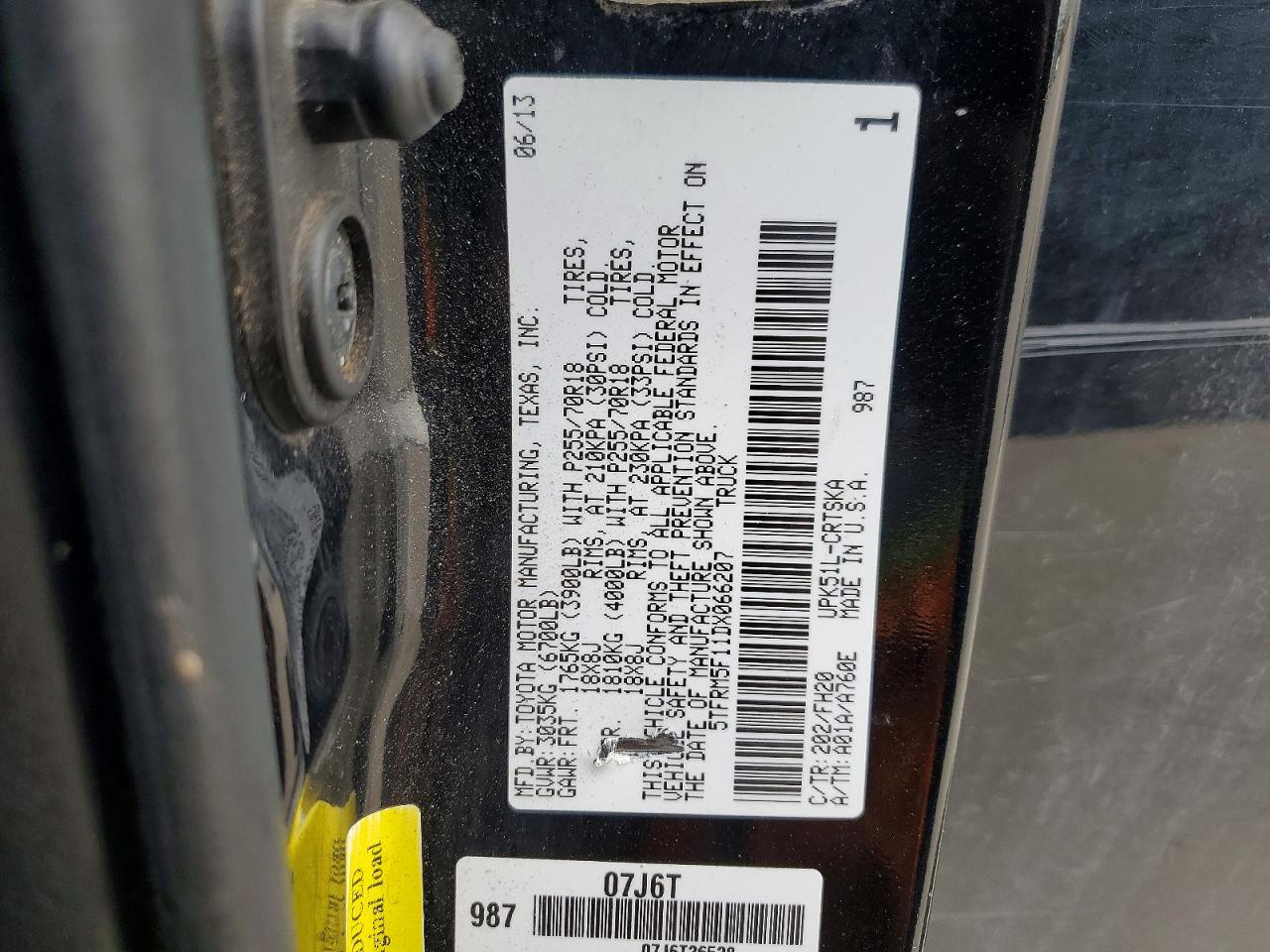 2013 TOYOTA TUNDRA DOUBLE CAB SR5 photo 23