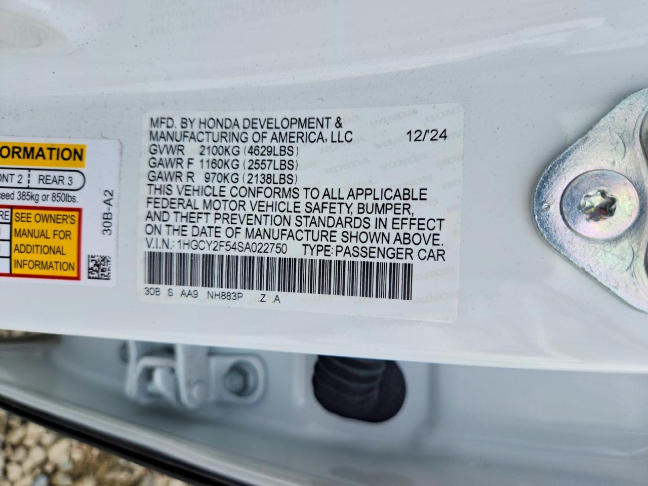 2025 HONDA ACCORD HYBRID SPORT photo 13