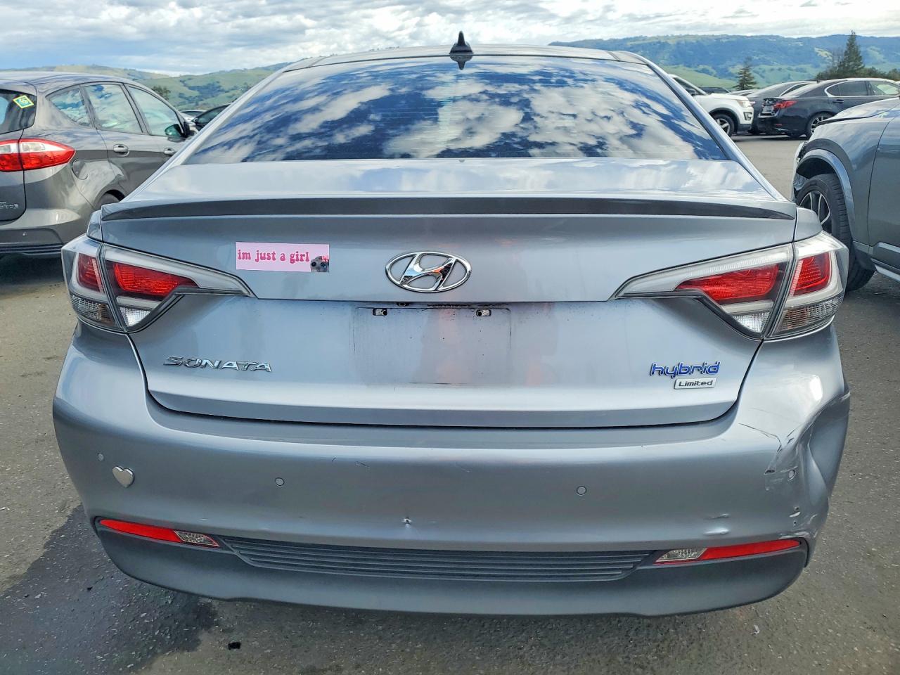 2017 HYUNDAI SONATA HYBRID photo 6