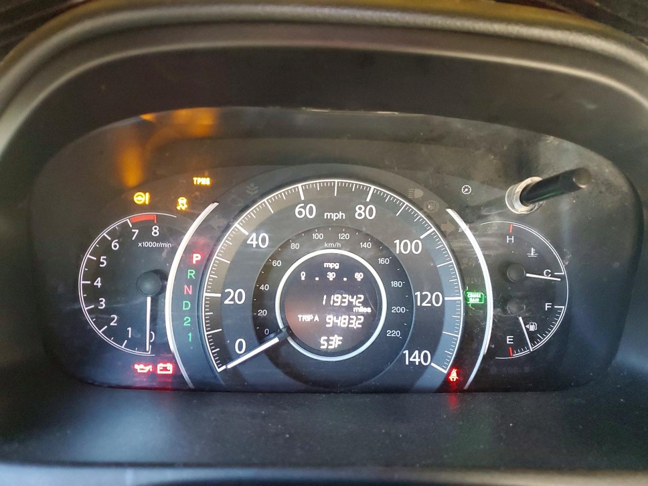 2013 HONDA CR-V EXL photo 9