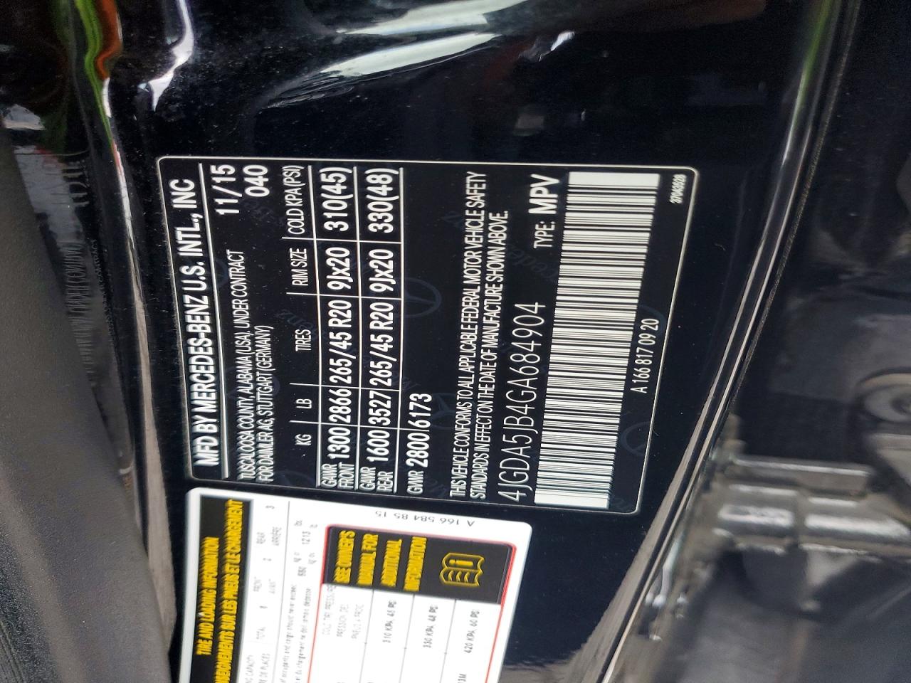 2016 MERCEDES-BENZ GLE 350 photo 25