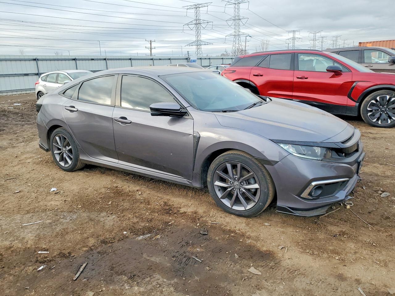2020 HONDA CIVIC EX photo 4