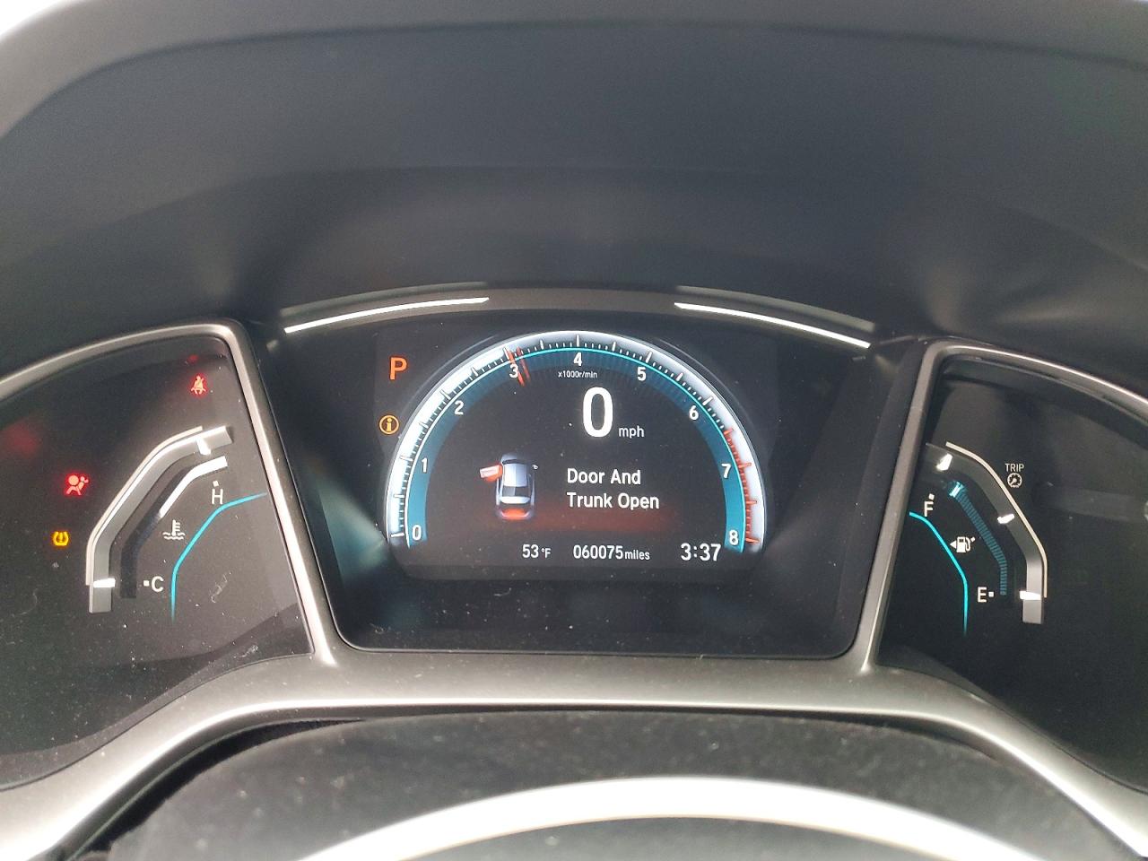 2020 HONDA CIVIC EX photo 9