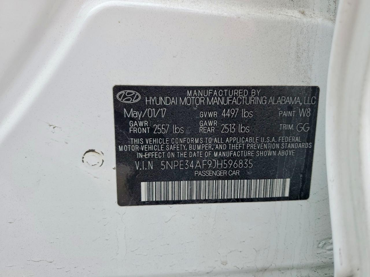 2018 HYUNDAI SONATA photo 12