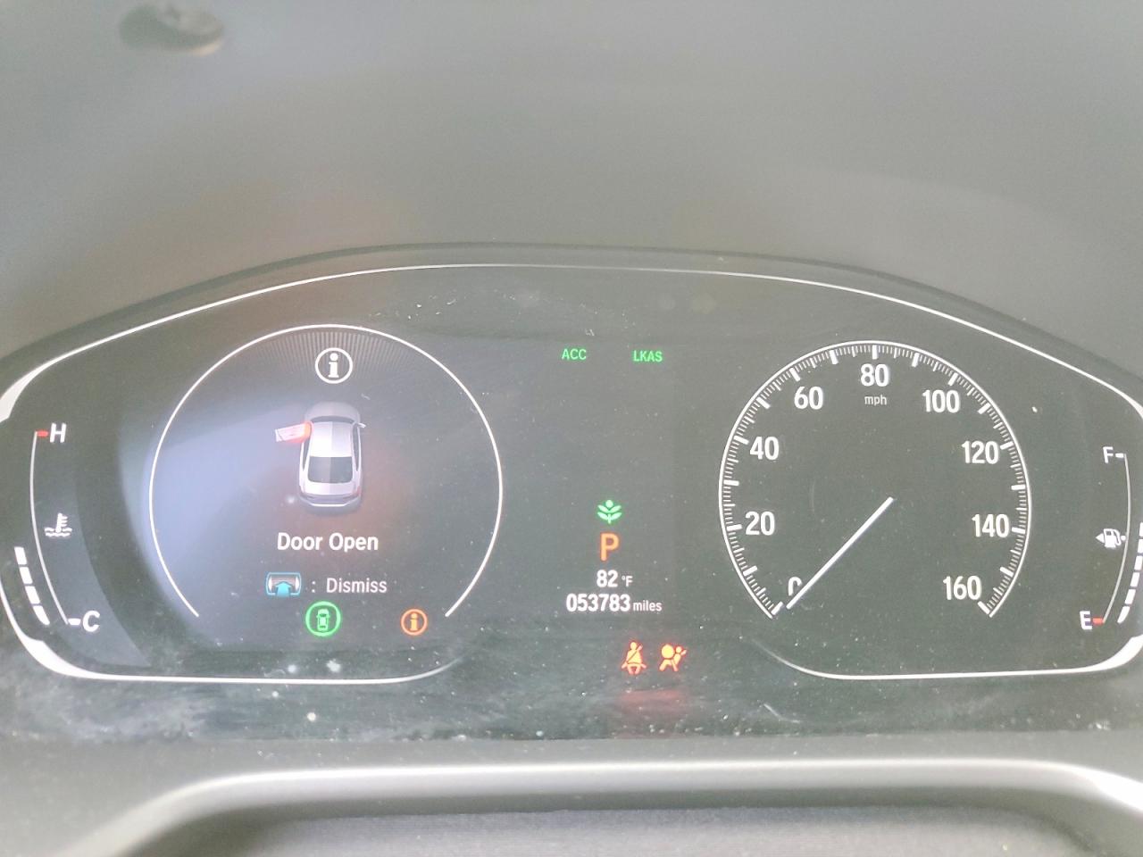 2020 HONDA ACCORD EX photo 9