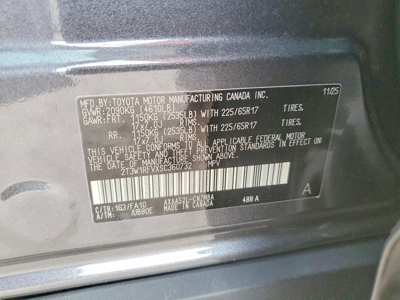 2025 TOYOTA RAV4 XLE photo 37