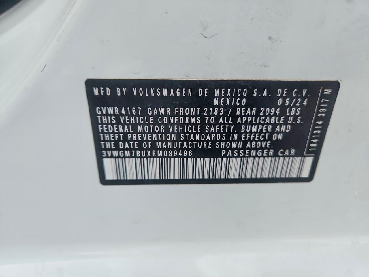 2024 VOLKSWAGEN JETTA SEL photo 12