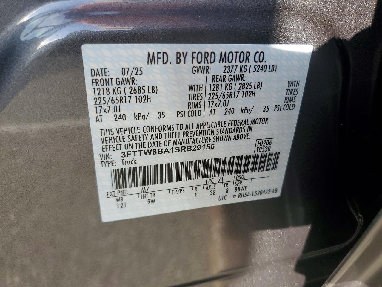 2025 FORD MAVERICK XL photo 13