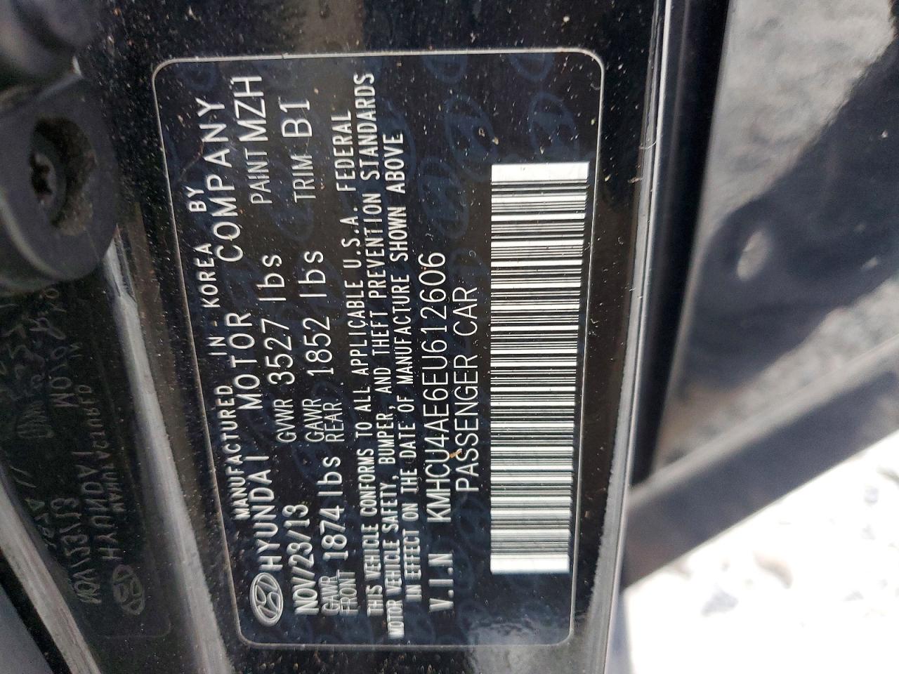 2014 HYUNDAI ACCENT GLS photo 23