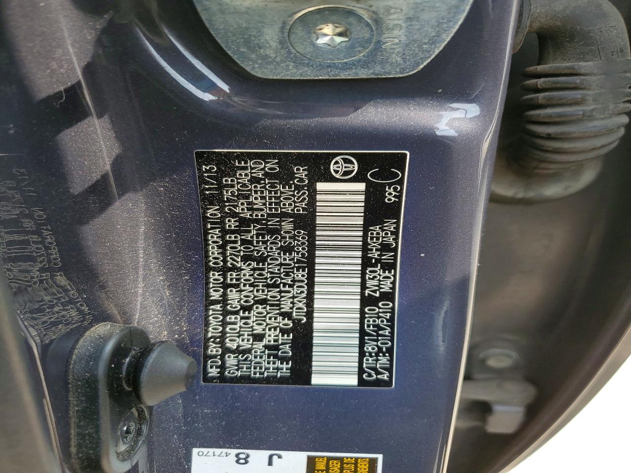 2014 TOYOTA PRIUS C photo 12