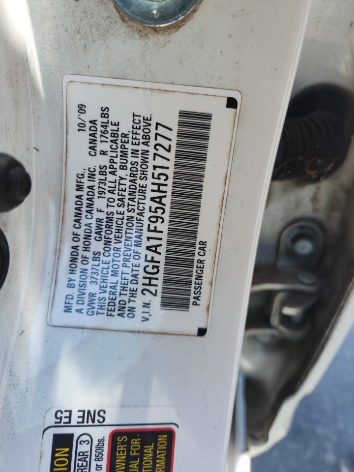 2010 HONDA CIVIC EXL photo 23