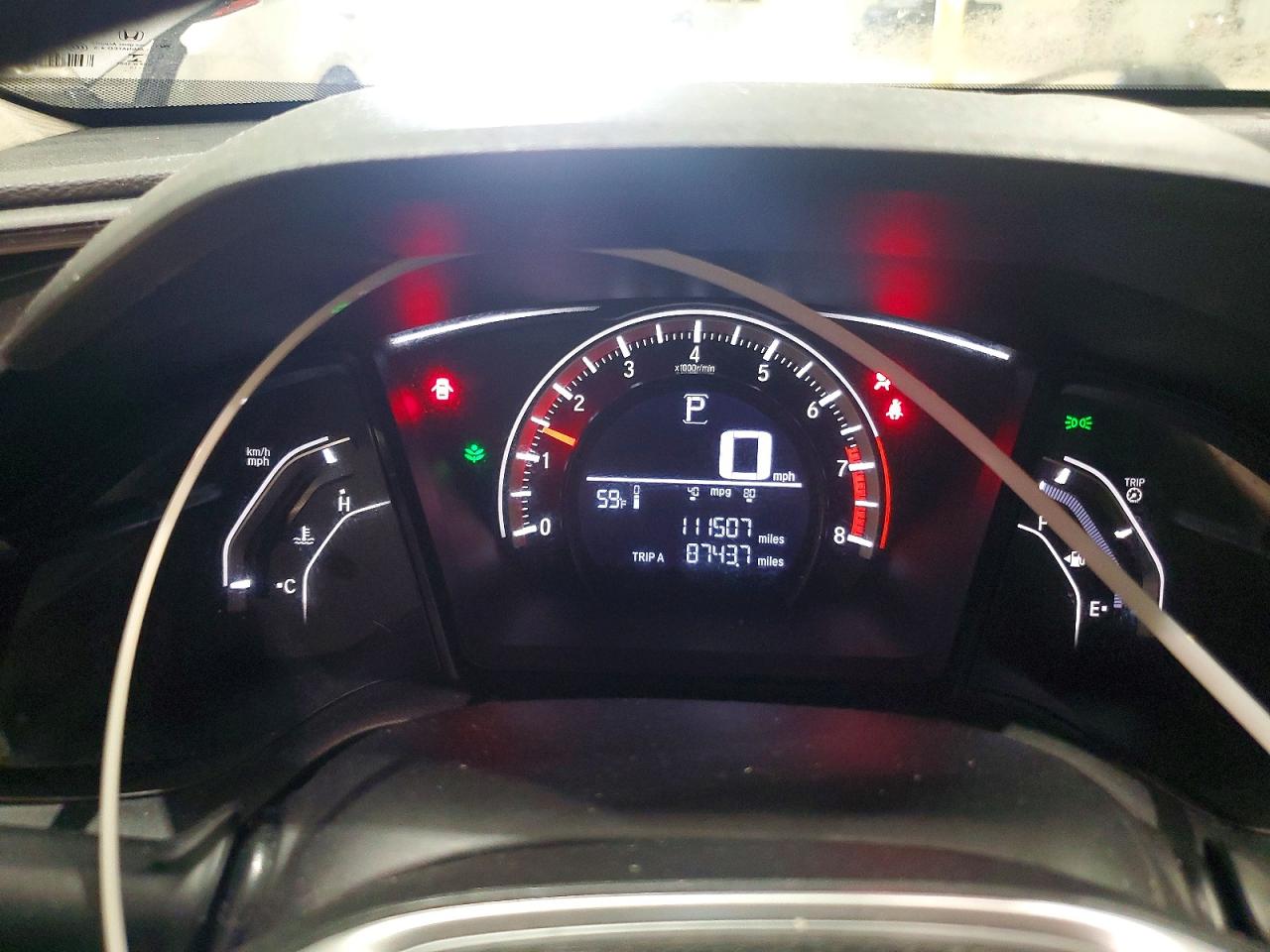 2016 HONDA CIVIC LX photo 9