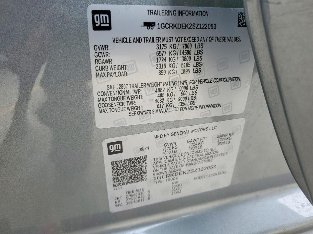 2025 CHEVROLET SILVERADO K1500 LT photo 12