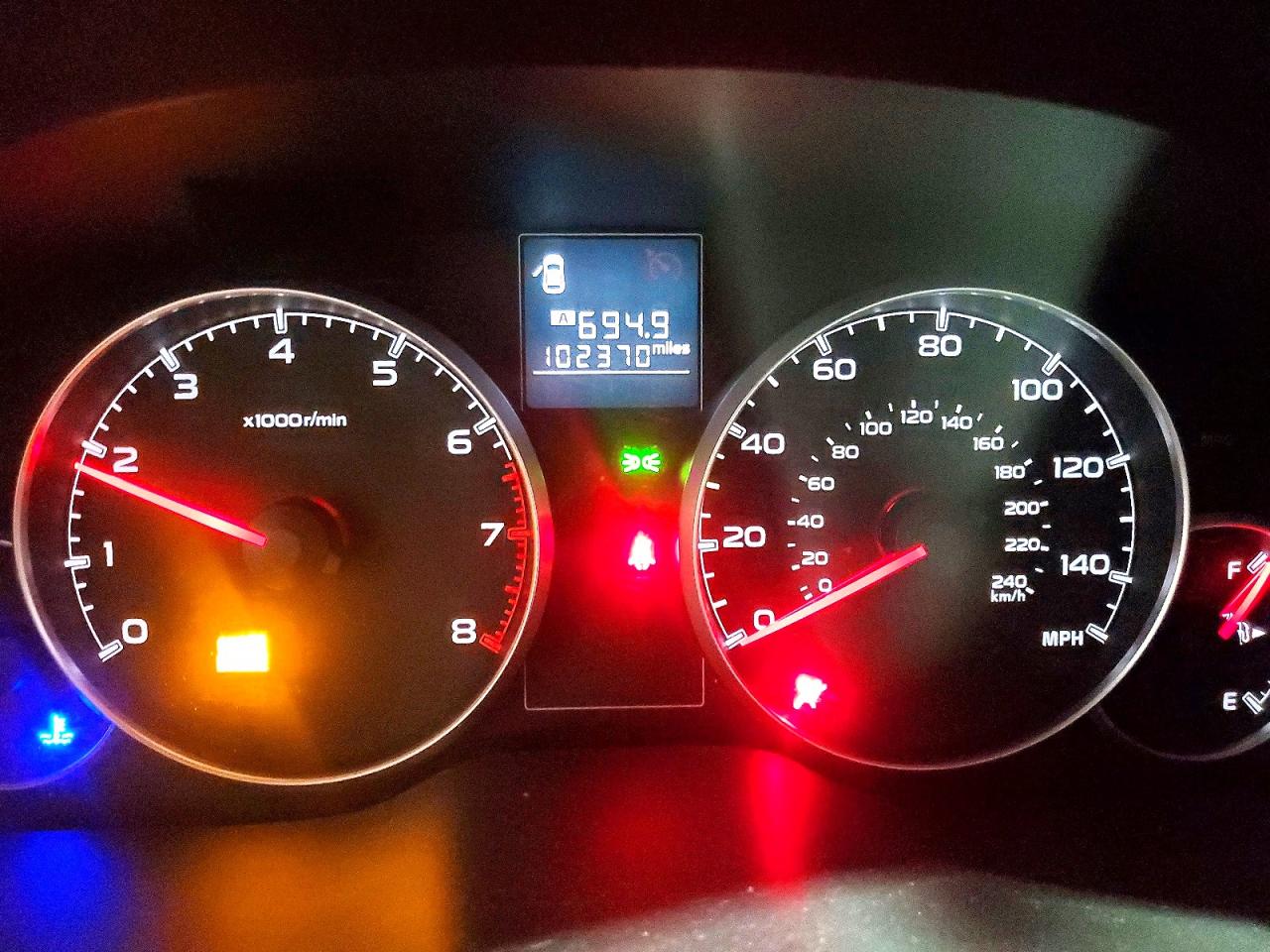 2014 SUBARU OUTBACK 2.5I photo 9