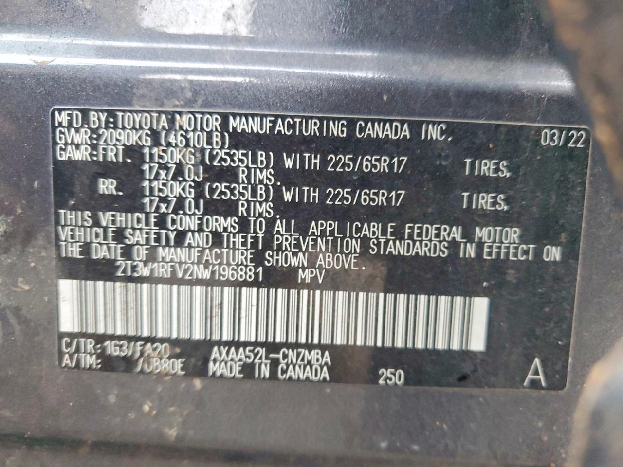 2022 TOYOTA RAV4 XLE photo 23