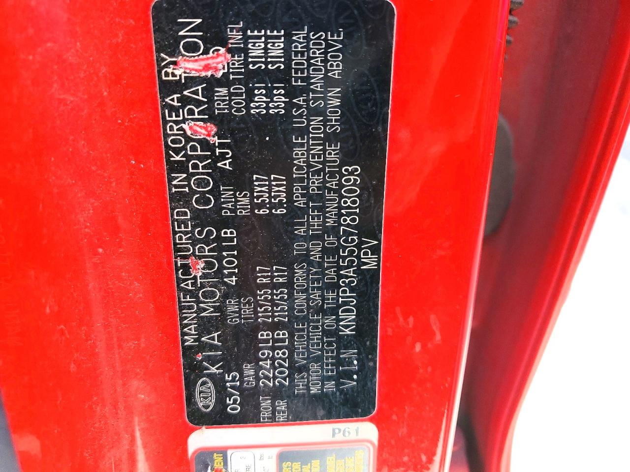 2016 KIA SOUL + photo 27