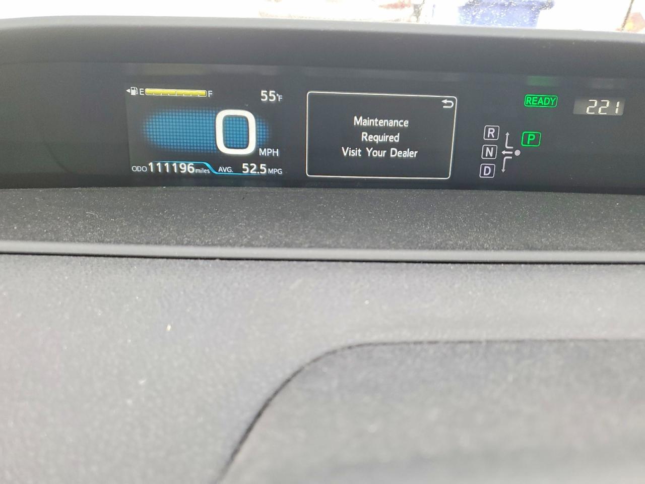 2016 TOYOTA PRIUS photo 9