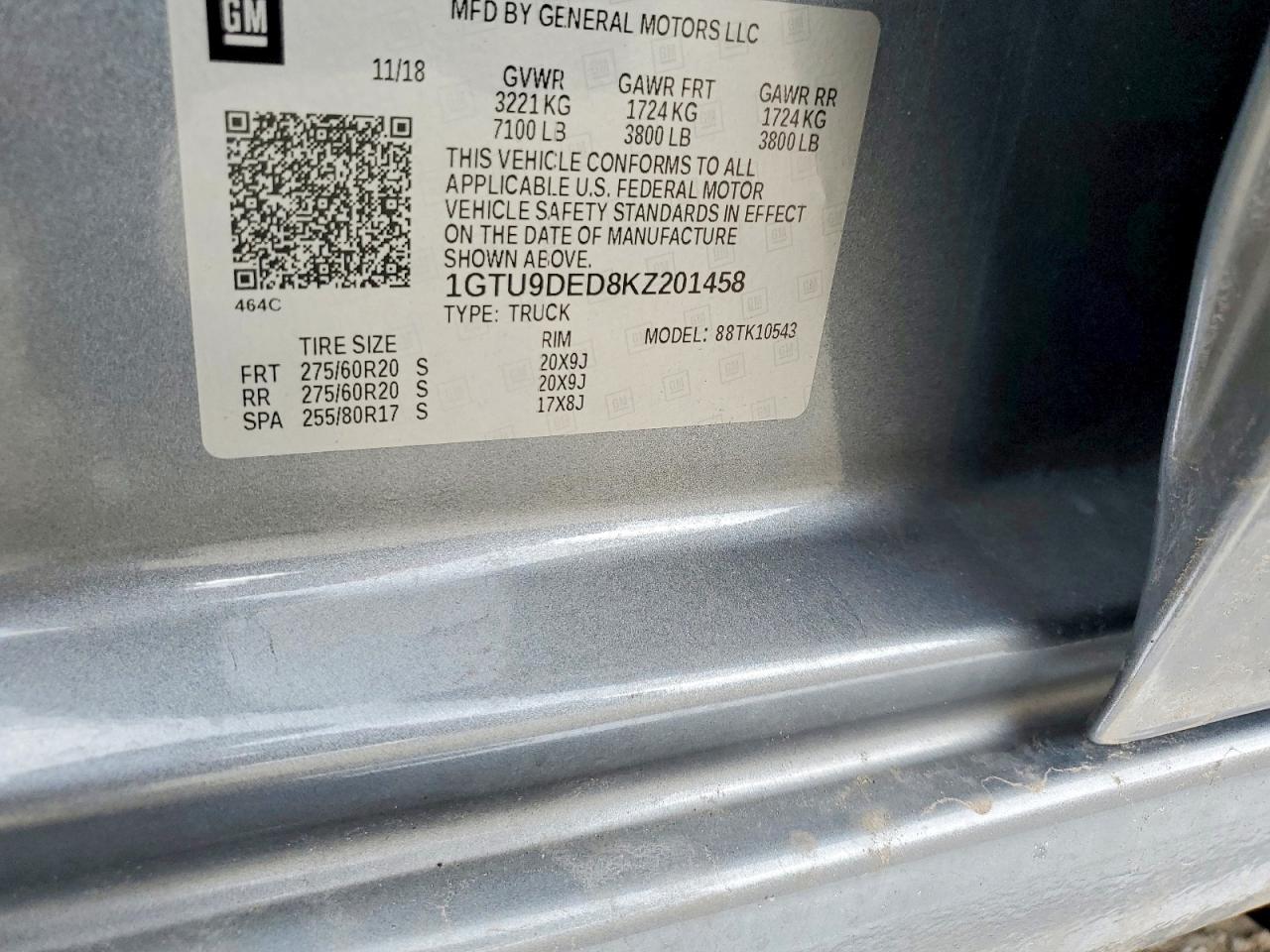 2019 GMC SIERRA K1500 SLT photo 23