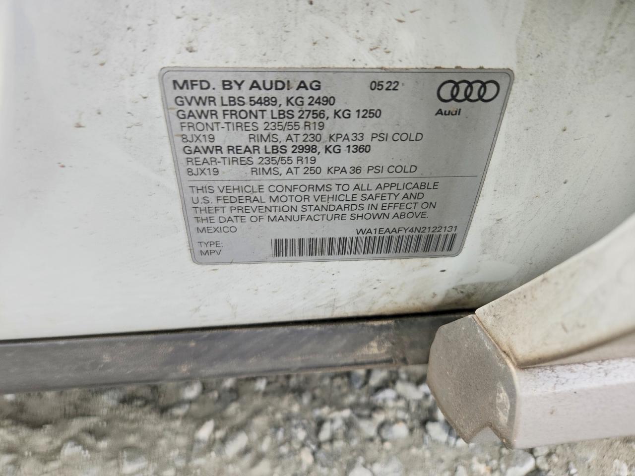 2022 AUDI Q5 PREMIUM PLUS 45 photo 25