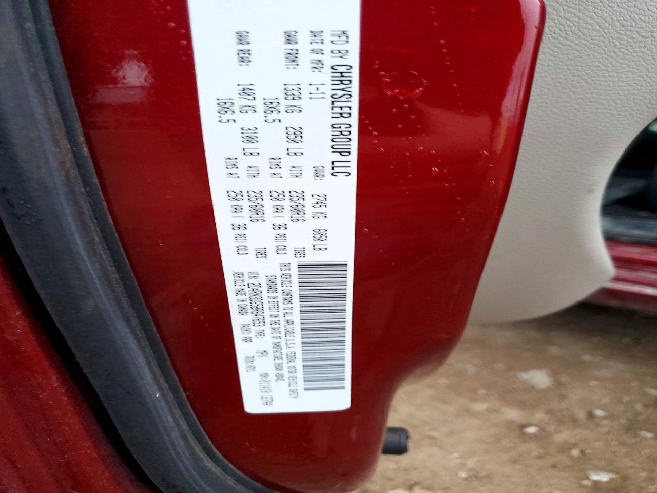 2011 DODGE GRAND CARA photo 13