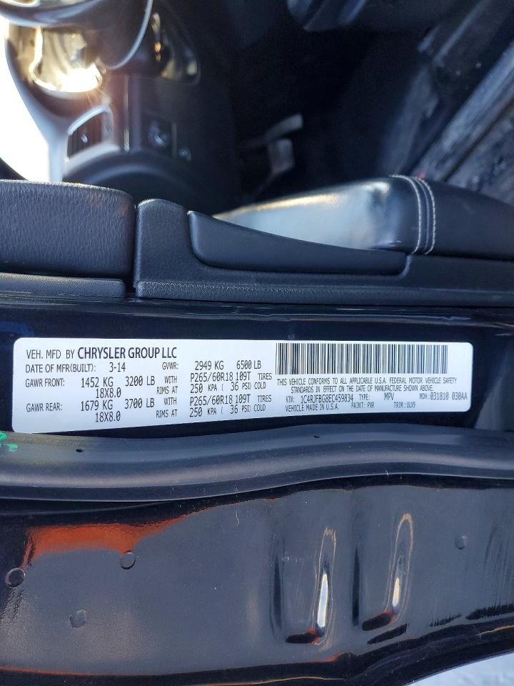 2014 JEEP GRAND CHEROKEE LIMITED photo 13