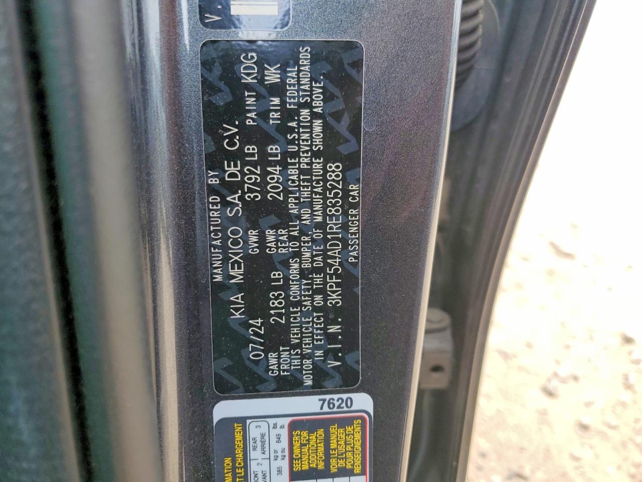 2024 KIA FORTE GT LINE photo 34