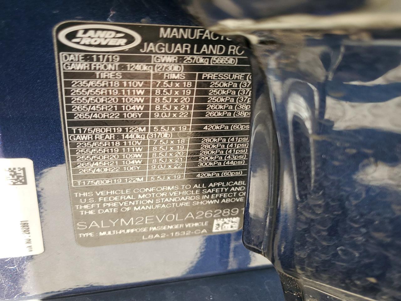 2020 LAND ROVER RANGE ROVER VELAR R-DYNAMIC HSE photo 23