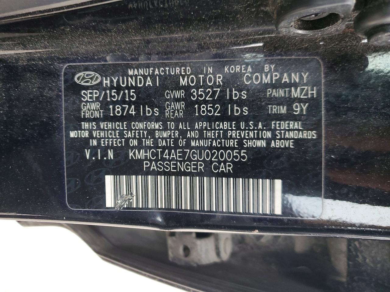 2016 HYUNDAI ACCENT SE photo 23