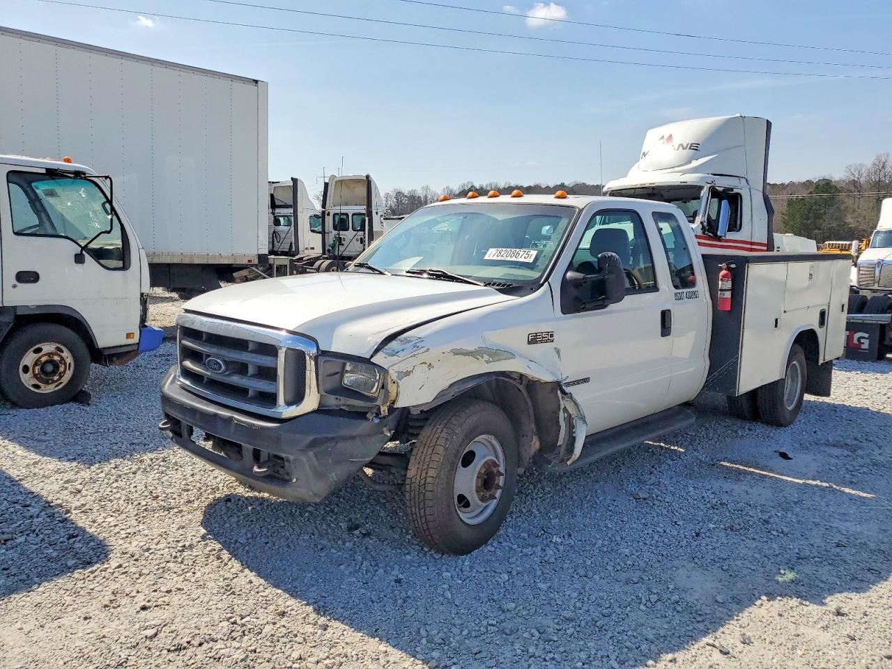 2001 FORD F350 SUPER DUTY UTILITY / SERVICE TRUCK photo 3
