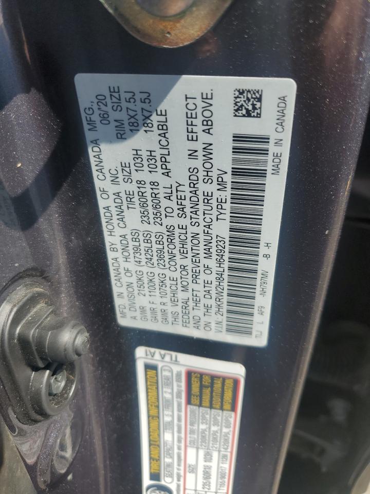 2020 HONDA CR-V EXL photo 25