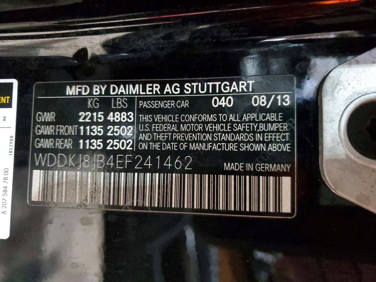 2014 MERCEDES-BENZ E 350 4MATIC photo 34