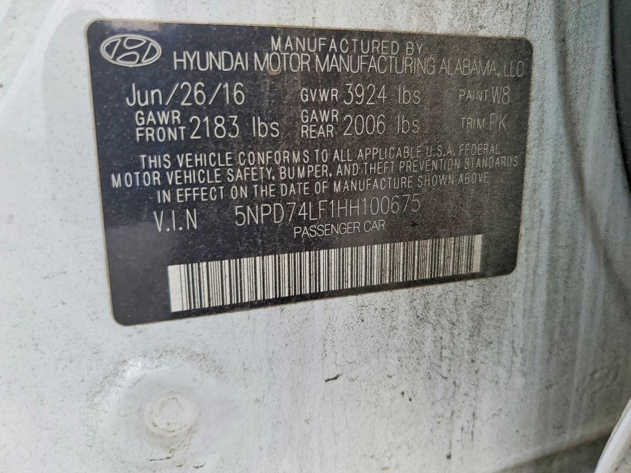 2017 HYUNDAI ELANTRA SE photo 23