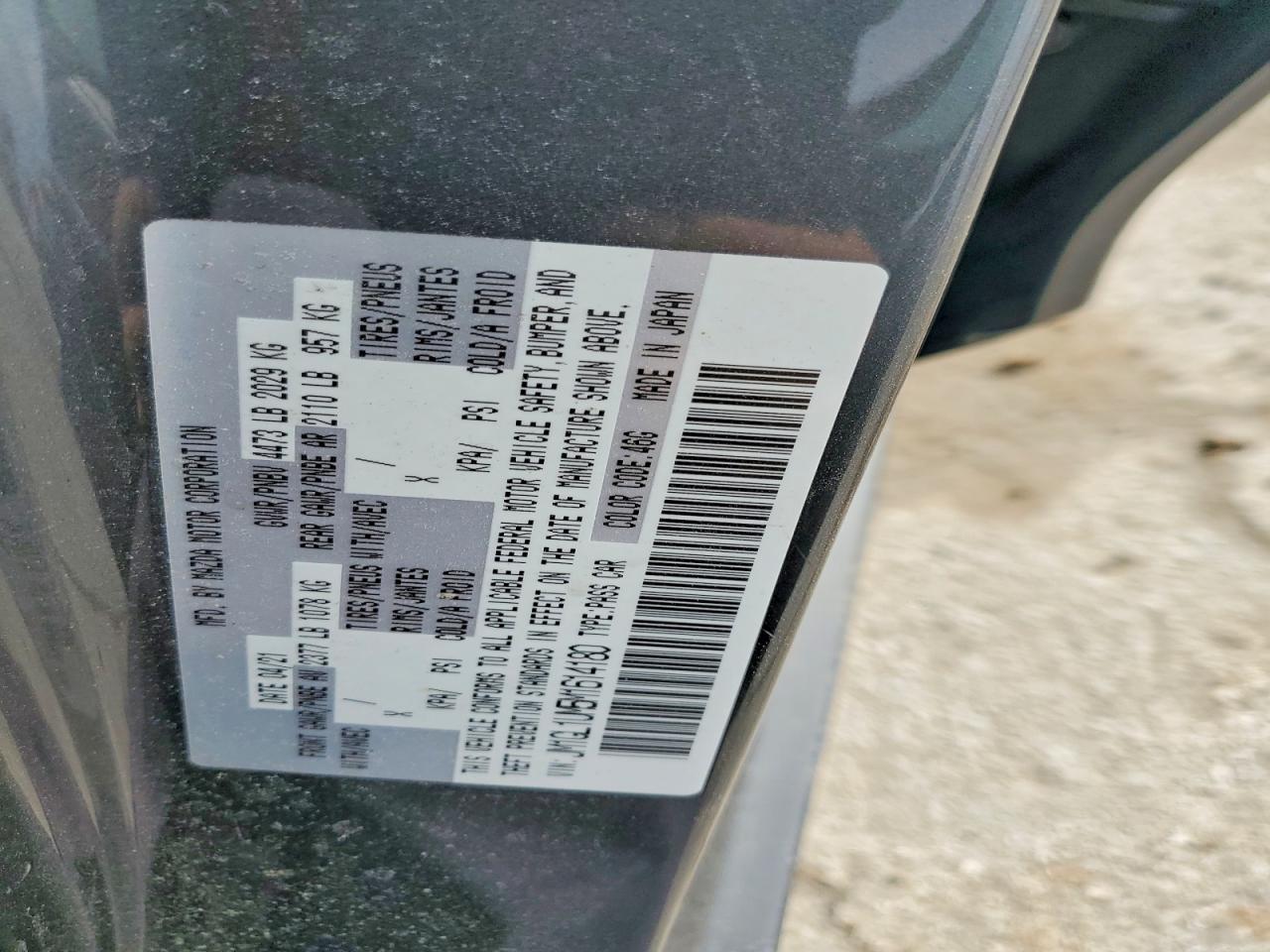 2021 MAZDA 6 SPORT photo 23