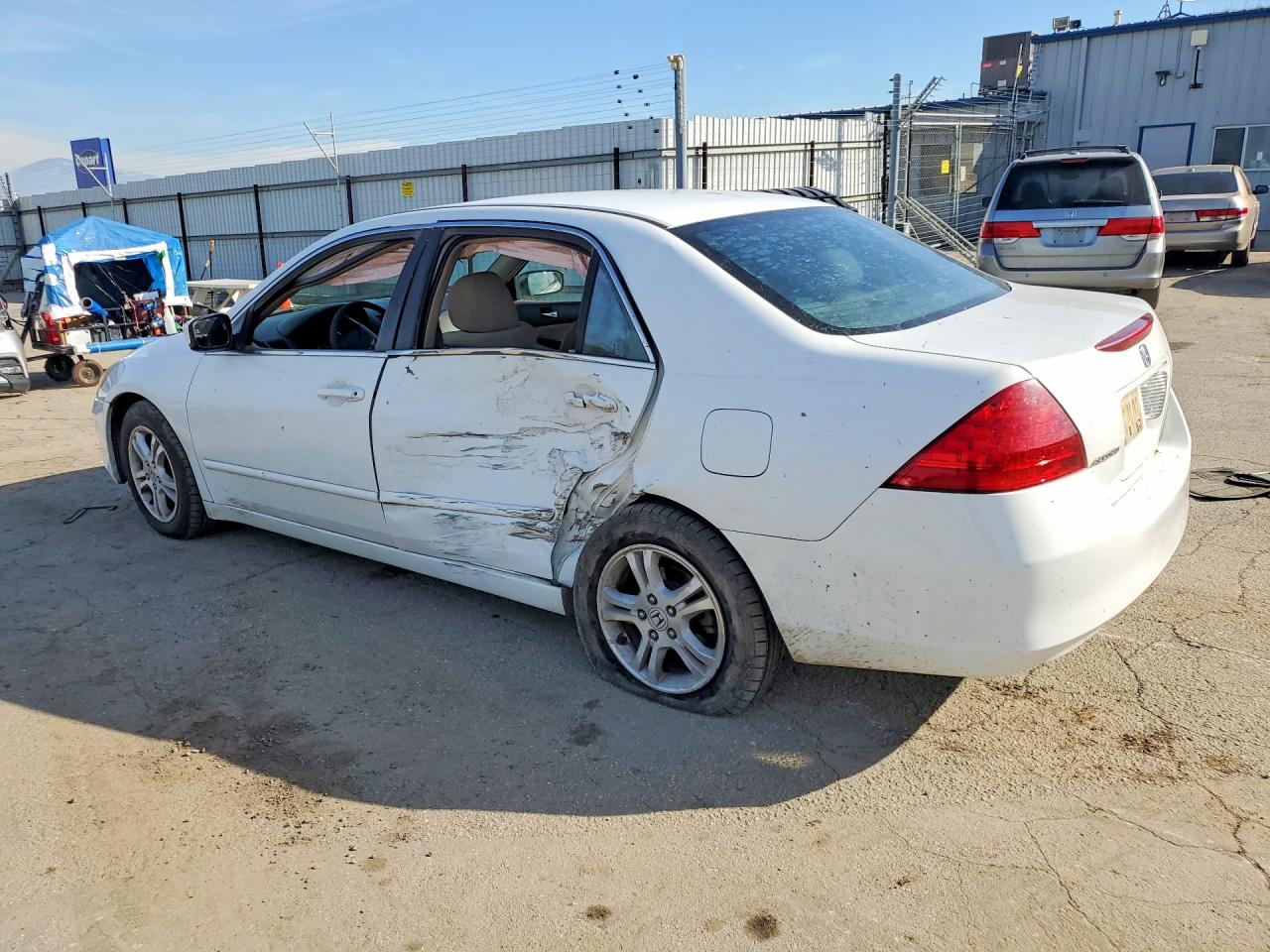 2007 HONDA ACCORD EX photo 2
