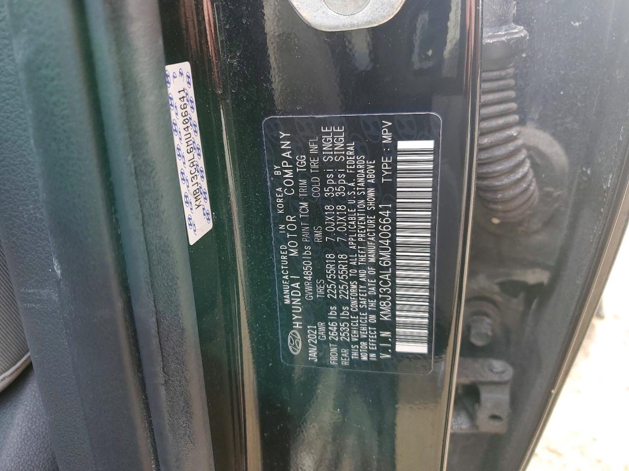 2021 HYUNDAI TUCSON LIMITED photo 23