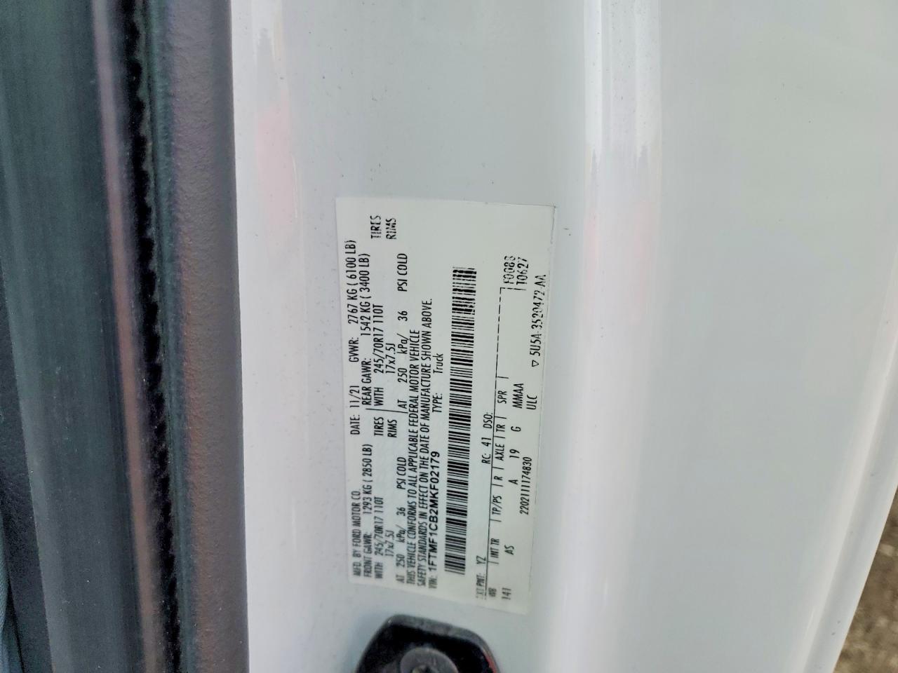 2021 FORD F150 photo 23