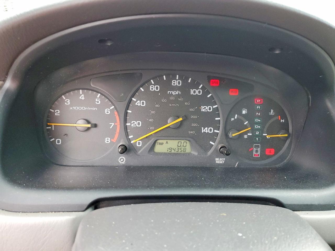 2002 HONDA ACCORD EX photo 9