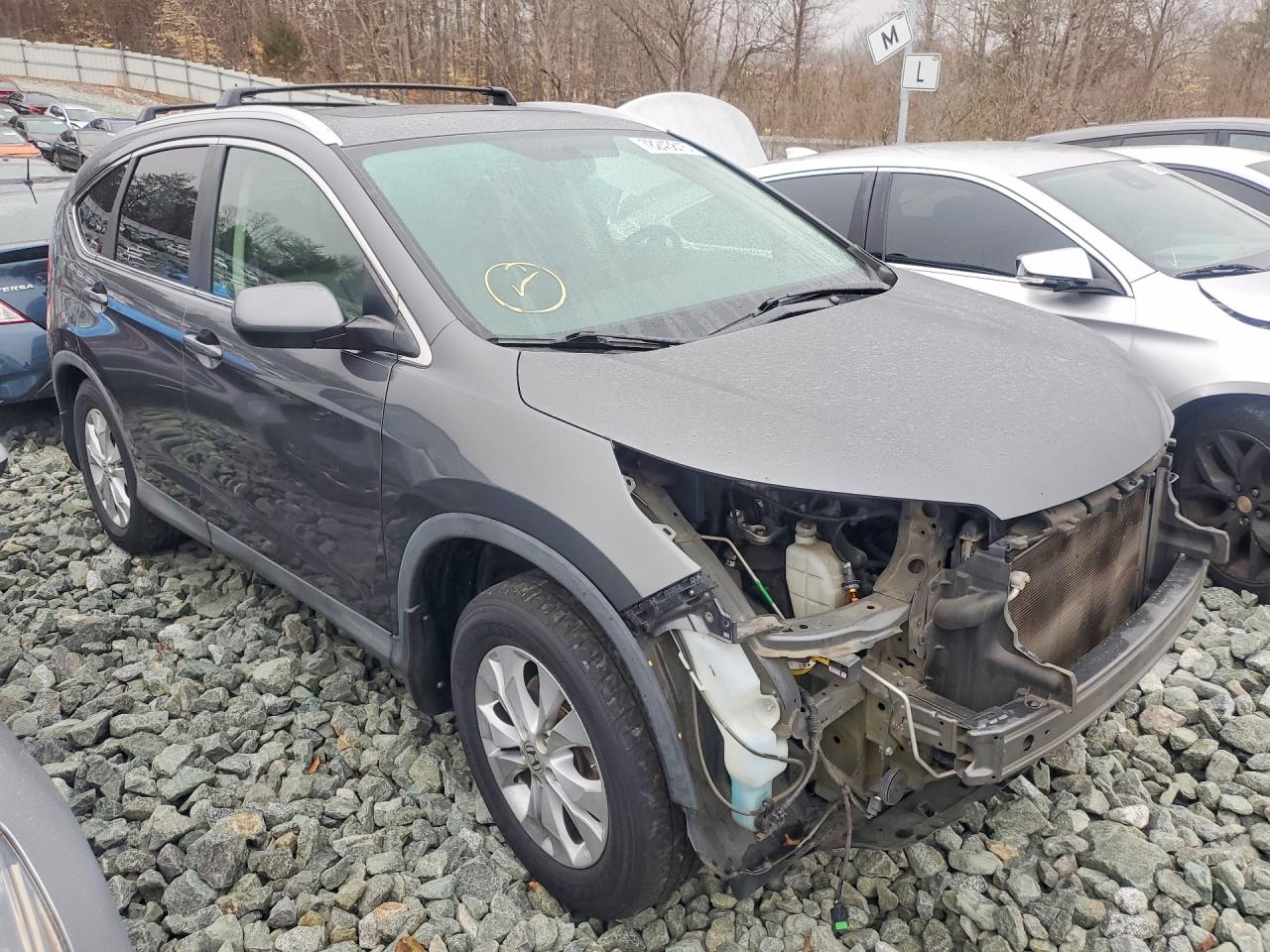 2012 HONDA CR-V EXL photo 7