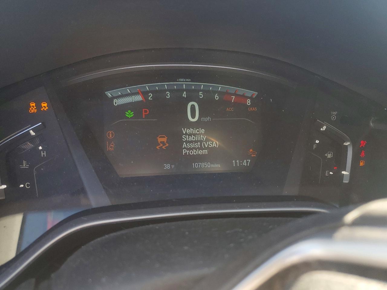 2018 HONDA CR-V EXL photo 9