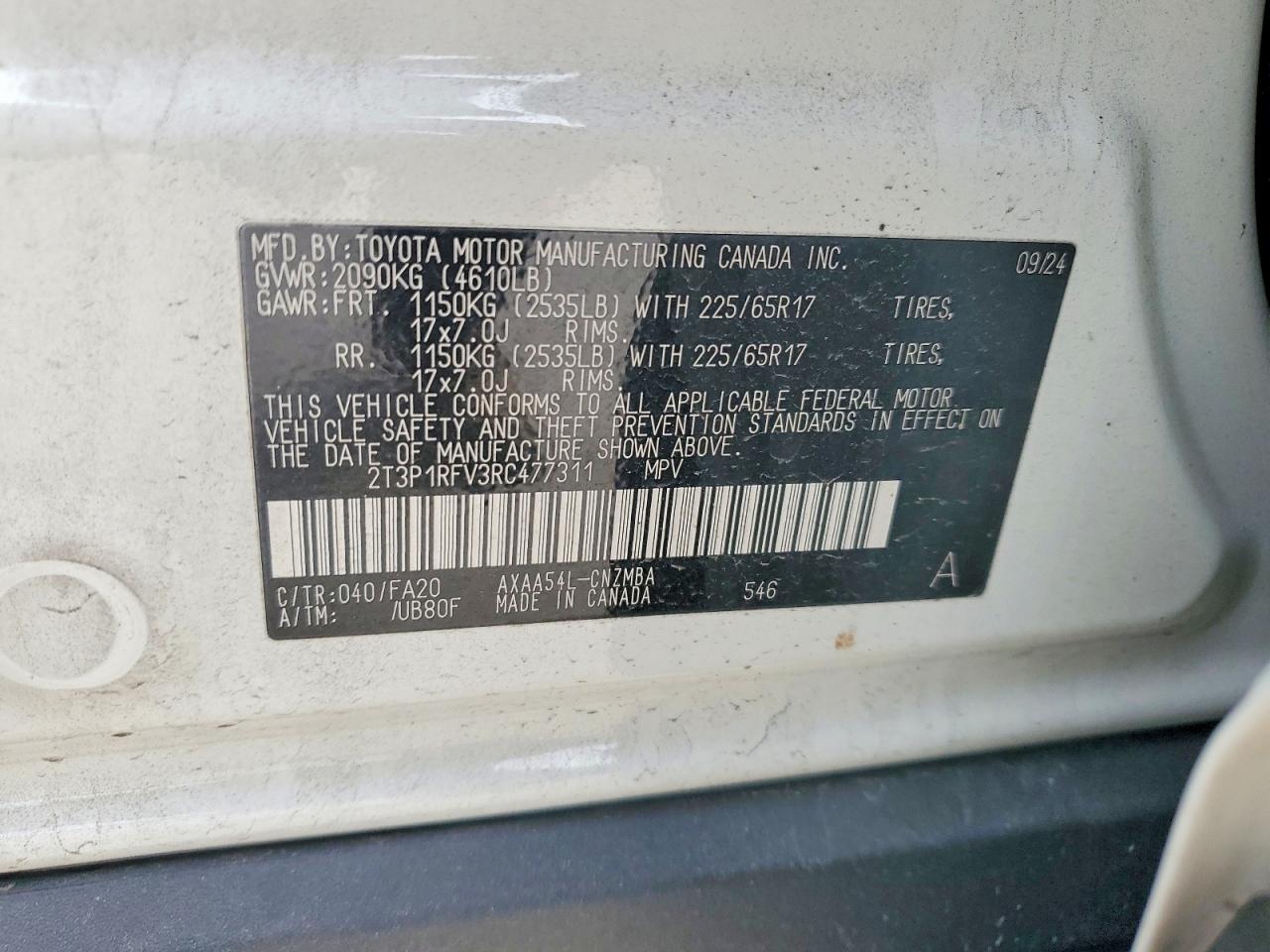 2024 TOYOTA RAV4 XLE photo 25