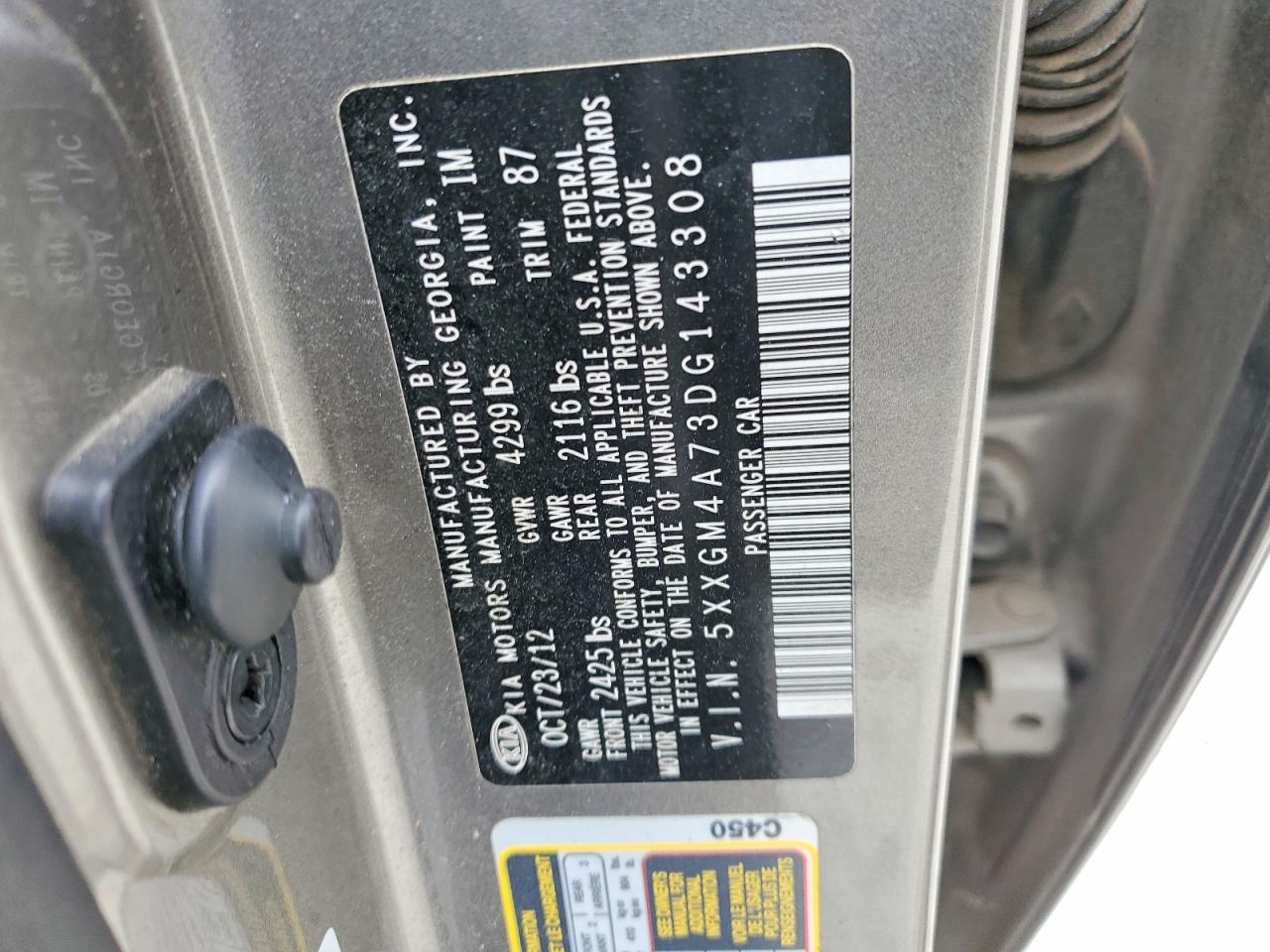 2013 KIA OPTIMA LX photo 34