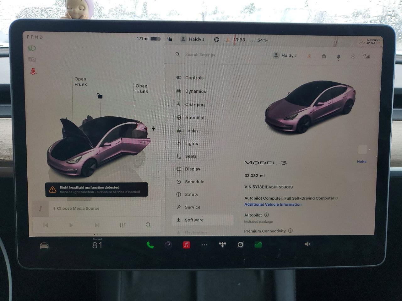 2023 TESLA MODEL 3 photo 17
