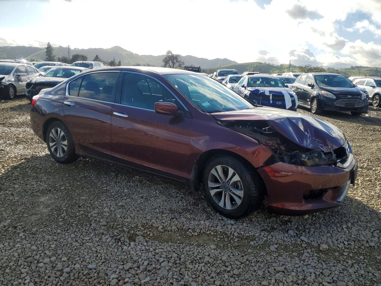 2014 HONDA ACCORD LX photo 4