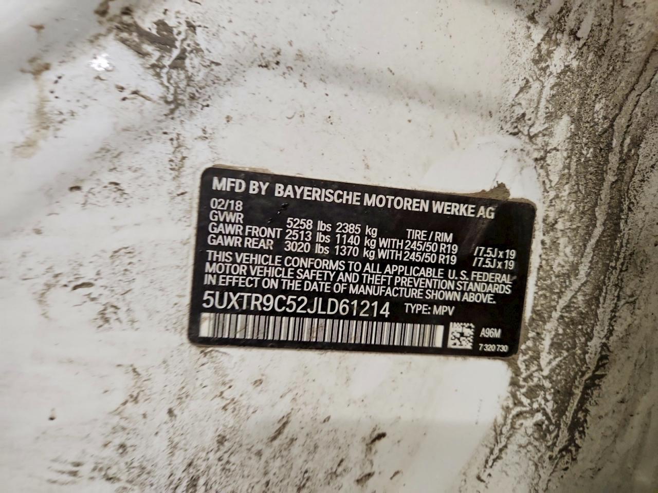 2018 BMW X3 XDRIVE30I photo 27