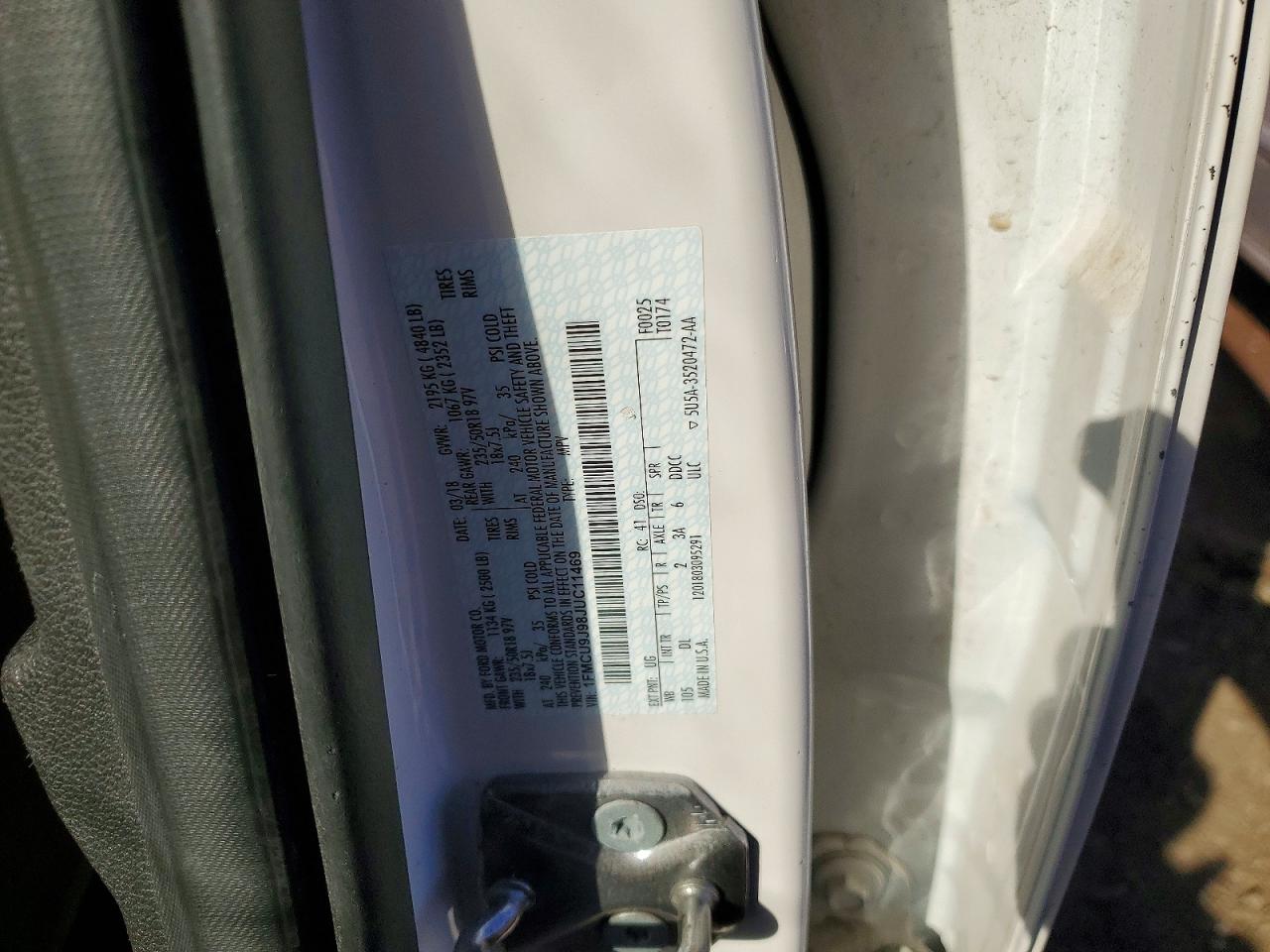 2018 FORD ESCAPE TITANIUM photo 23