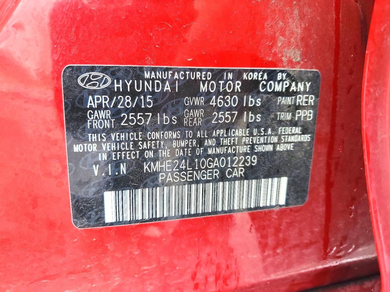 2016 HYUNDAI SONATA photo 25