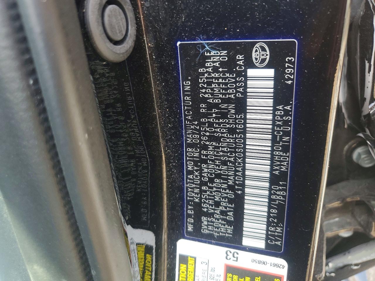 2025 TOYOTA CAMRY XSE photo 23